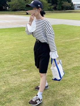 𝙔𝙐𝙆𝙄さん（レディース・162cm）の夏コーディネート
