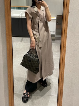 𝙔𝙐𝙆𝙄さん(レディース・162cm)の夏コーディネート