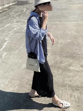 𝙔𝙐𝙆𝙄さん（レディース・162cm）の夏コーディネート