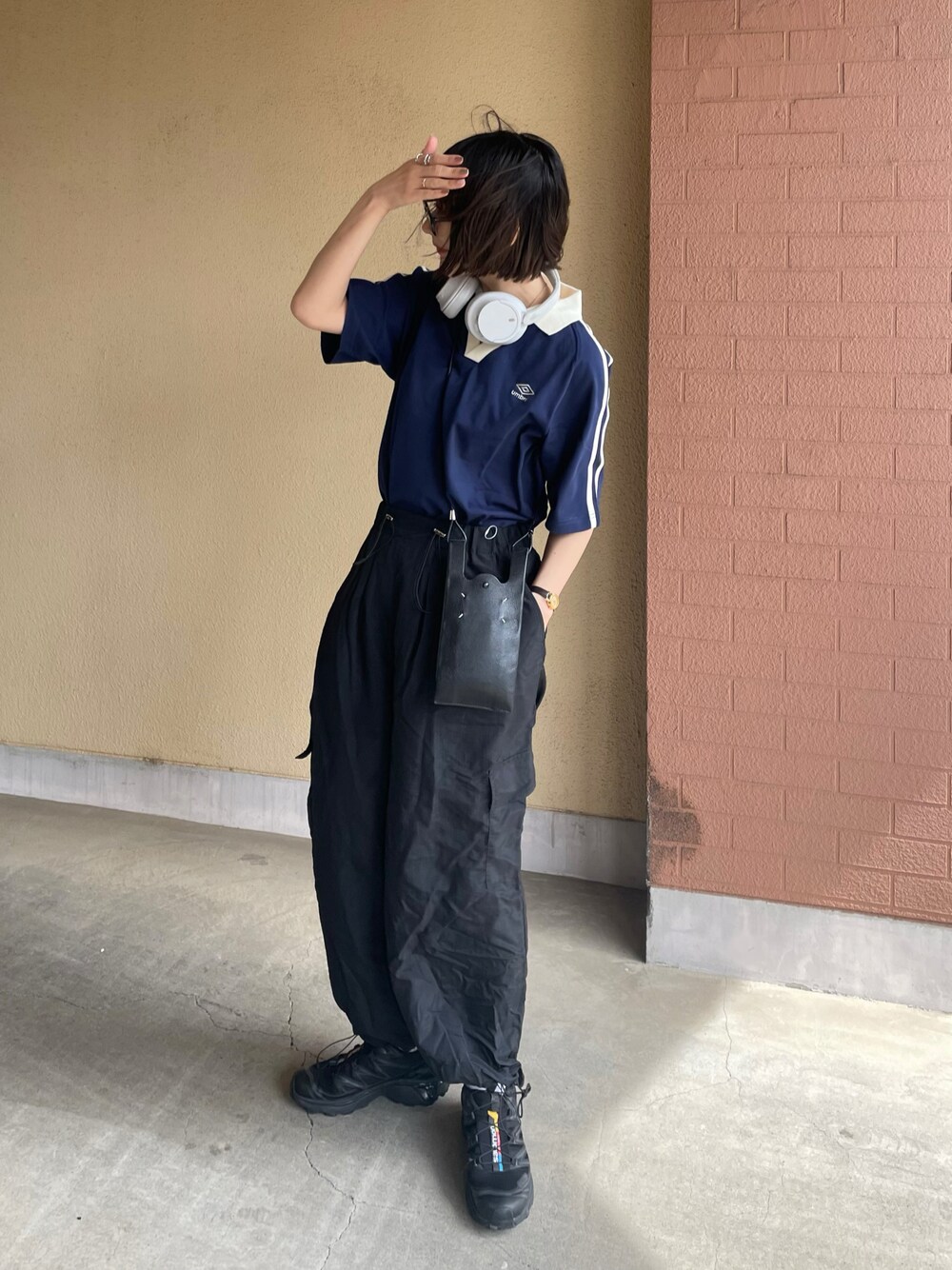 umbro × PUBLUX 別注鹿の子スキッパーポロシャツ PUBLUX（パブリュクス）の「UMBRO × PUBLUX/アンブロ 別注鹿の子