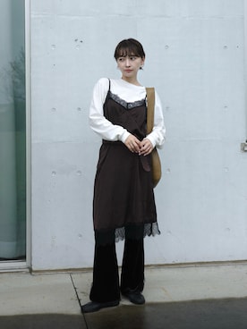 𝙔𝙐𝙆𝙄さん(レディース・163cm)の秋コーディネート