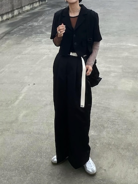 𝙔𝙐𝙆𝙄さん（レディース・162cm）の夏コーディネート