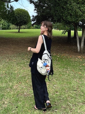 𝙔𝙐𝙆𝙄さん（レディース・163cm）の夏コーディネート