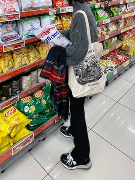 𝙔𝙐𝙆𝙄さん（レディース・162cm）の冬コーディネート