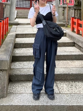 𝙔𝙐𝙆𝙄さん（レディース・162cm）の春コーディネート