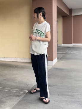 𝙔𝙐𝙆𝙄さん（レディース・162cm）の夏コーディネート