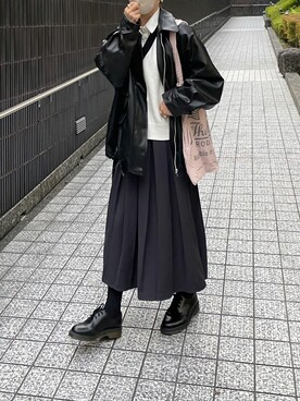 𝙔𝙐𝙆𝙄さん（レディース・162cm）の秋コーディネート