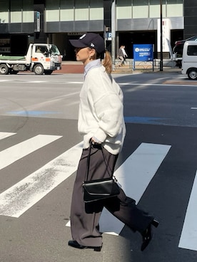 𝙔𝙐𝙆𝙄さん（レディース・162cm）の秋コーディネート