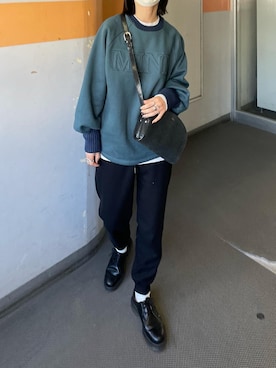 𝙔𝙐𝙆𝙄さん(レディース・162cm)の冬コーディネート