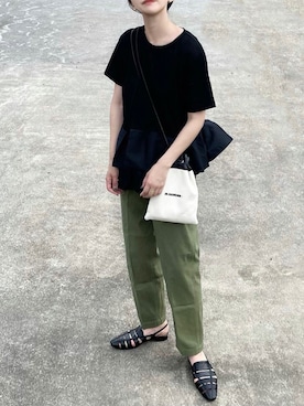 𝙔𝙐𝙆𝙄さん（レディース・162cm）の夏コーディネート