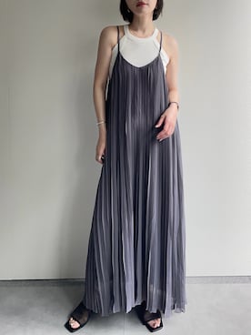 「ap retro（アプレトロ）のアイテム」を使った、𝙔𝙐𝙆𝙄さん（レディース・162cm）の春コーディネート
