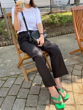 𝙔𝙐𝙆𝙄さん（レディース・162cm）の夏コーディネート