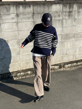 𝙔𝙐𝙆𝙄さん（レディース・162cm）の冬コーディネート