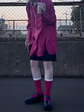 「プチプラミックス」｜𝕡𝕠𝕟𝕟𝕦☺︎!さん（レディース・160cm）の秋コーディネート