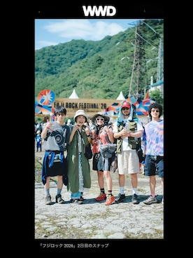 「HYKE（ハイク）のアイテム」を使った、藤原 弘子さん（レディース・153cm）の夏コーディネート