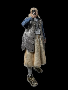 「アイテム（トップス）」を使った、藤原 弘子さん（レディース・153cm・60代）の秋コーディネート