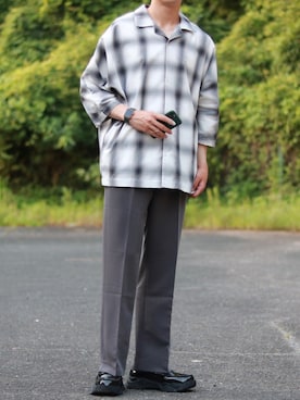 「dmens」｜えがさん（メンズ・182cm）の夏コーディネート