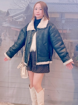 YUIKOさん(レディース・157cm)の冬コーディネート