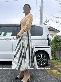 FRAY I.D（フレイアイディー）の「ライトタフタスカート