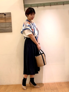 akitsuさん（レディース・160cm）の春コーディネート