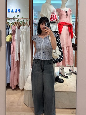 tomokoさん（レディース・154cm）の春コーディネート