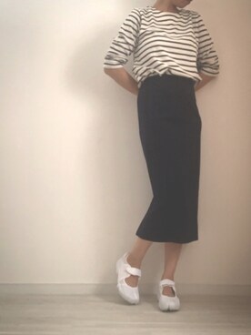 mykさん（レディース・160cm）の夏コーディネート