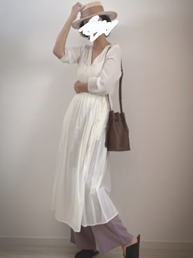 mykさん(レディース・160cm)の夏コーディネート