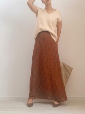 「DOMENICO+SAVIO（ドメニコアンドサビオ）のアイテム」を使った、mykさん（レディース・160cm）の夏コーディネート