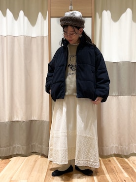 ミズキさん（レディース・153cm）の冬コーディネート