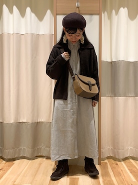ミズキさん（レディース・153cm）の秋コーディネート