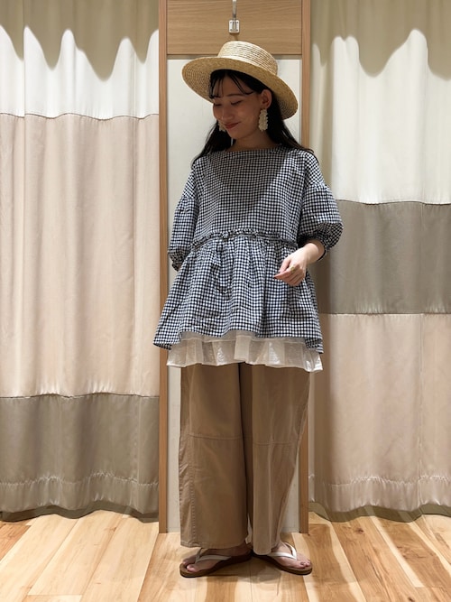 さくらもち　　完売❗️フリルギャザースリーブブラウス　ブラックfrene Shirt&Blouse – ページ – Frene