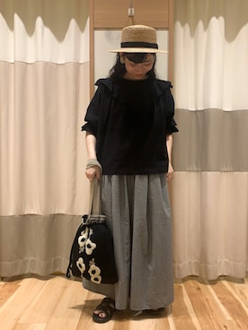 ミズキさん（レディース・153cm）の夏コーディネート