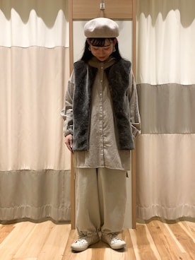 ミズキさん（レディース・153cm）の冬コーディネート