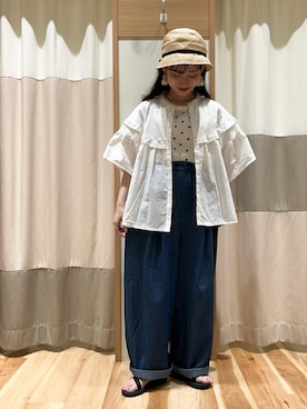 ミズキさん（レディース・153cm）の夏コーディネート