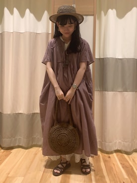 ミズキさん（レディース・153cm）の夏コーディネート