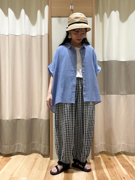 ミズキさん（レディース・153cm）の夏コーディネート