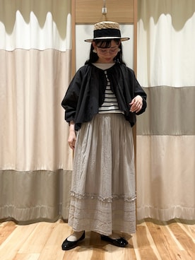 「アイテム（ドレスシューズ）」を使った、ミズキさん（レディース・153cm）の春コーディネート