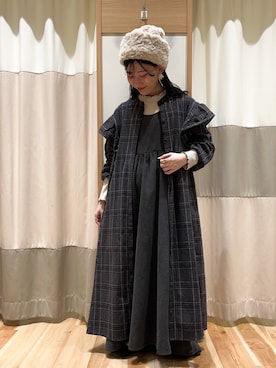 ミズキさん(レディース・153cm)の冬コーディネート