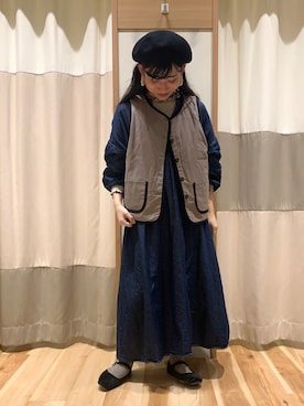 ミズキさん（レディース・153cm）の秋コーディネート