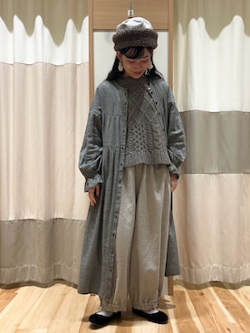 ミズキさん(レディース・153cm)の冬コーディネート