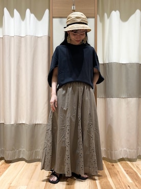 ミズキさん（レディース・153cm）の夏コーディネート