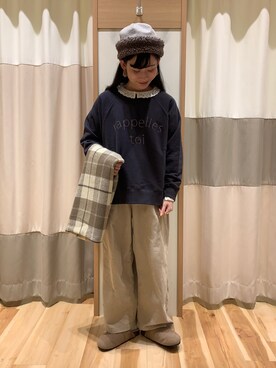 ミズキさん（レディース・153cm）の冬コーディネート