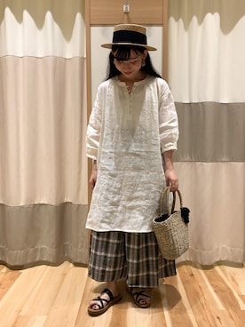 ミズキさん(レディース・153cm)の夏コーディネート