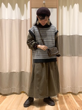 ミズキさん(レディース・153cm)の秋コーディネート