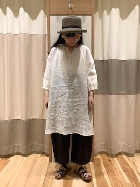 「ブレードハット」｜ミズキさん（レディース・153cm）の春コーディネート