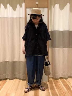 ミズキさん（レディース・153cm）の夏コーディネート