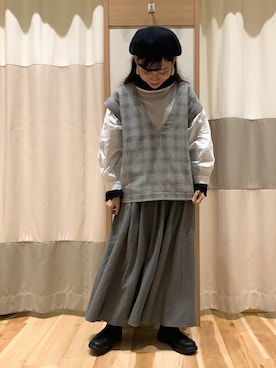 ミズキさん(レディース・153cm)の秋コーディネート