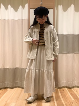 ミズキさん（レディース・153cm）の冬コーディネート