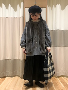 ミズキさん（レディース・153cm）の冬コーディネート