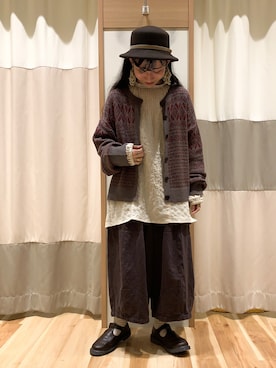 ミズキさん(レディース・153cm)の秋コーディネート